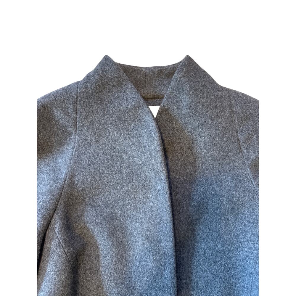 Katherine Kelly Cashmere Caccon Coat Gray 8 - Picture 13 of 13